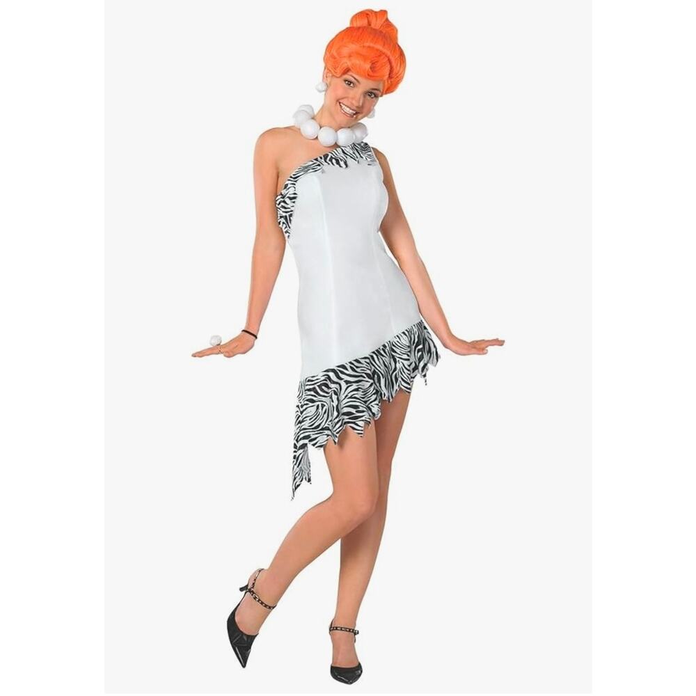 Rubie's‎ womens The Flintstones Wilma Flinstone Costume and Wig size L